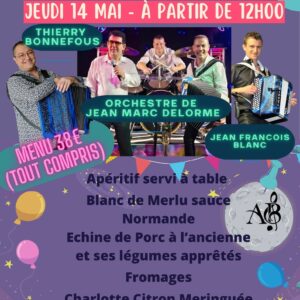 JEUDI 14 MAI -GALA D'ACCORDEON
